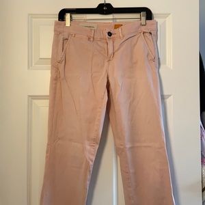 Anthropologie Pilco pink pants